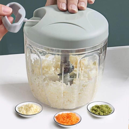Household Garlic Puller Mincer Garlic Pounder Manual Garlic Masher Meat Grinder Multi-functional Food Supplement Cooking Machine Mixer