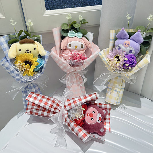 Children's Day Kolomi Doll Doll Small Flower Bouquet For Colleagues And Teachers Birthday Gifts Creative Small Gifts