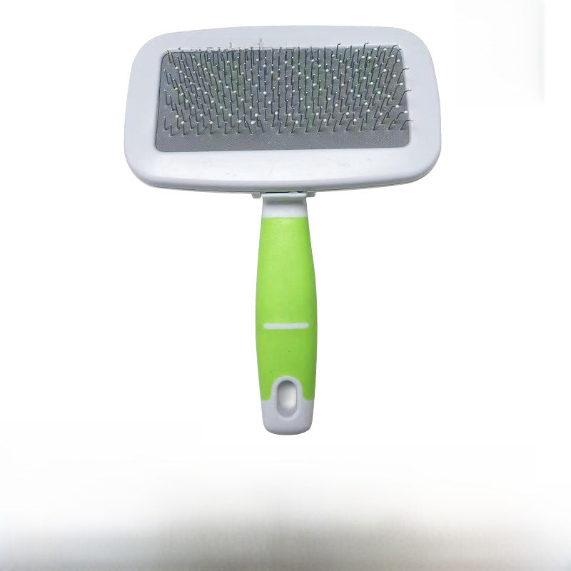 Pet Supplies Dog Comb Non-slip Handle Pet Pin Comb Cat And Dog Brush Small And Medium-sized Dog Brush Cleaning Supplies
