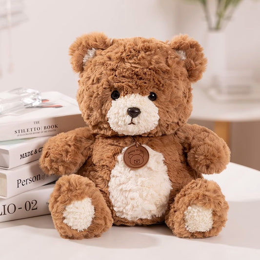Cute Bear Warrior Doll Teddy McGee Bear Doll Plush Toy Rag Doll Children's Birthday