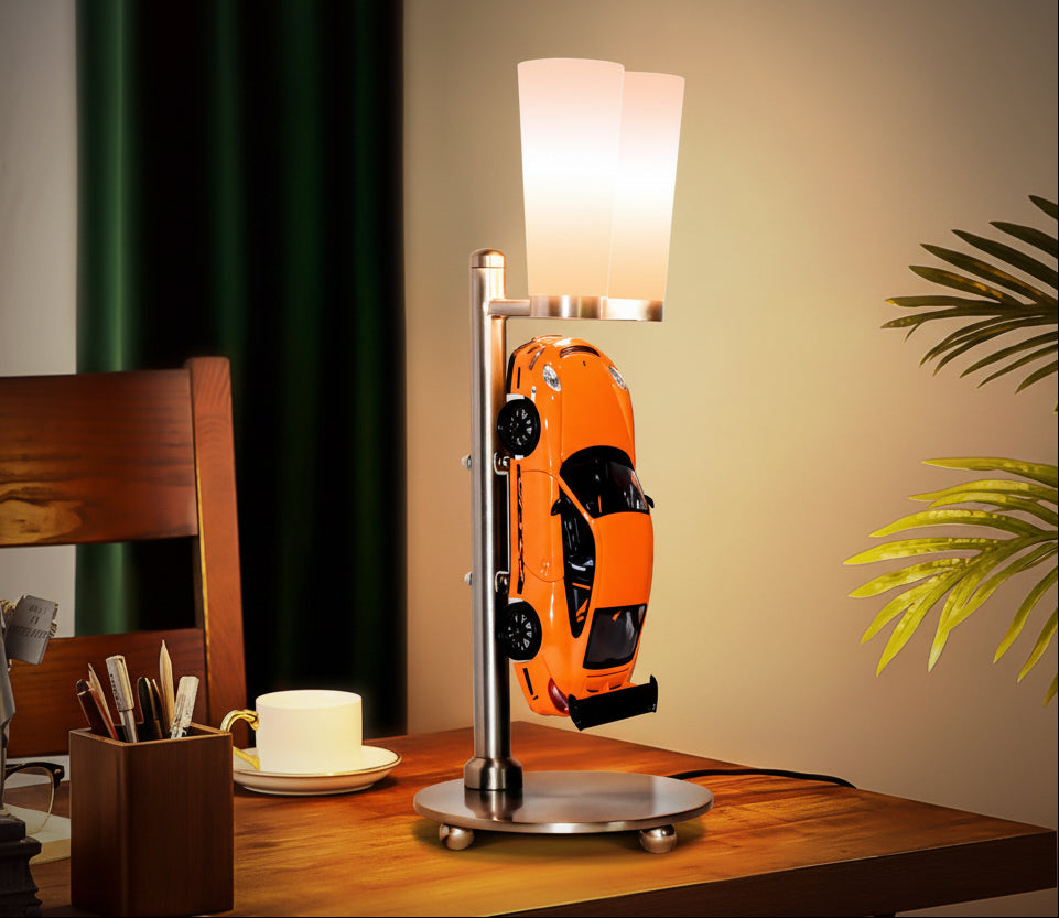 Cross-Border DIY Customized Car Model Table Lamp Simple Modern Style Creative Ornaments Bedroom Hotel Decorative Table Lamp