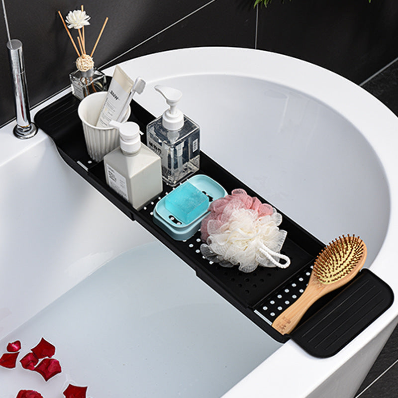 Bathroom Bathtub Storage Rack Tray Toilet Bath Storage Board Multifunctional Shelf Mobile Phone Flat Non-slip Bracket