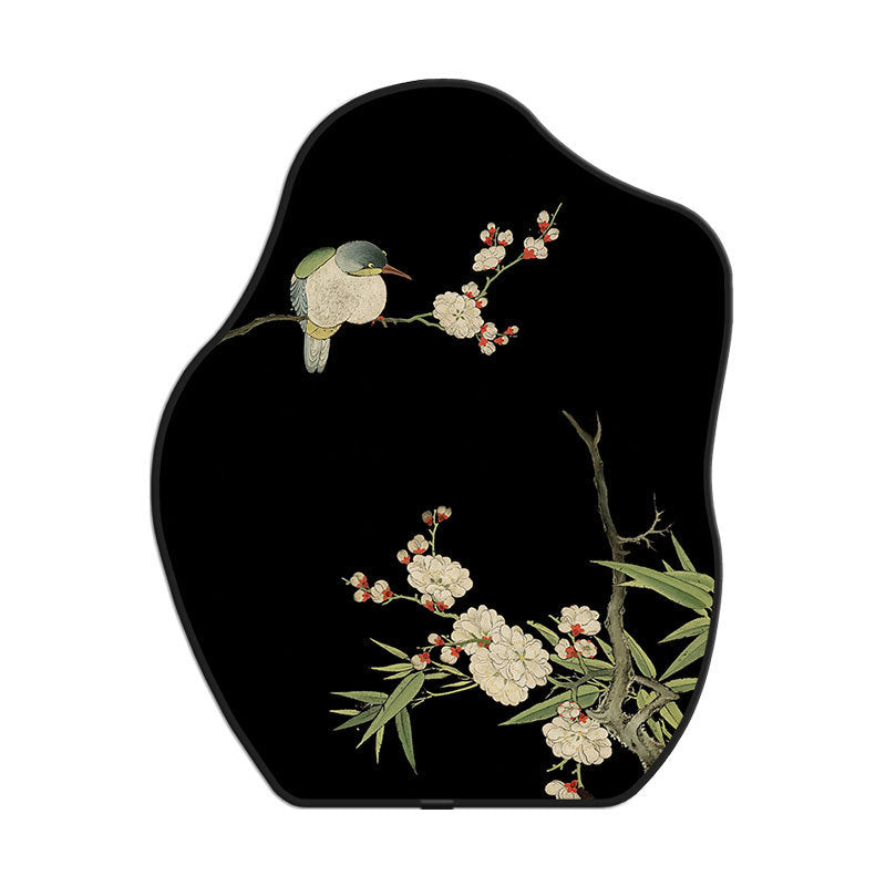 Magpie Figure Desktop Swing Painting Antique Living Room Swing Decorative Painting Advanced Sense Retro Style Hanging Painting Hallway Cabinet Ornaments