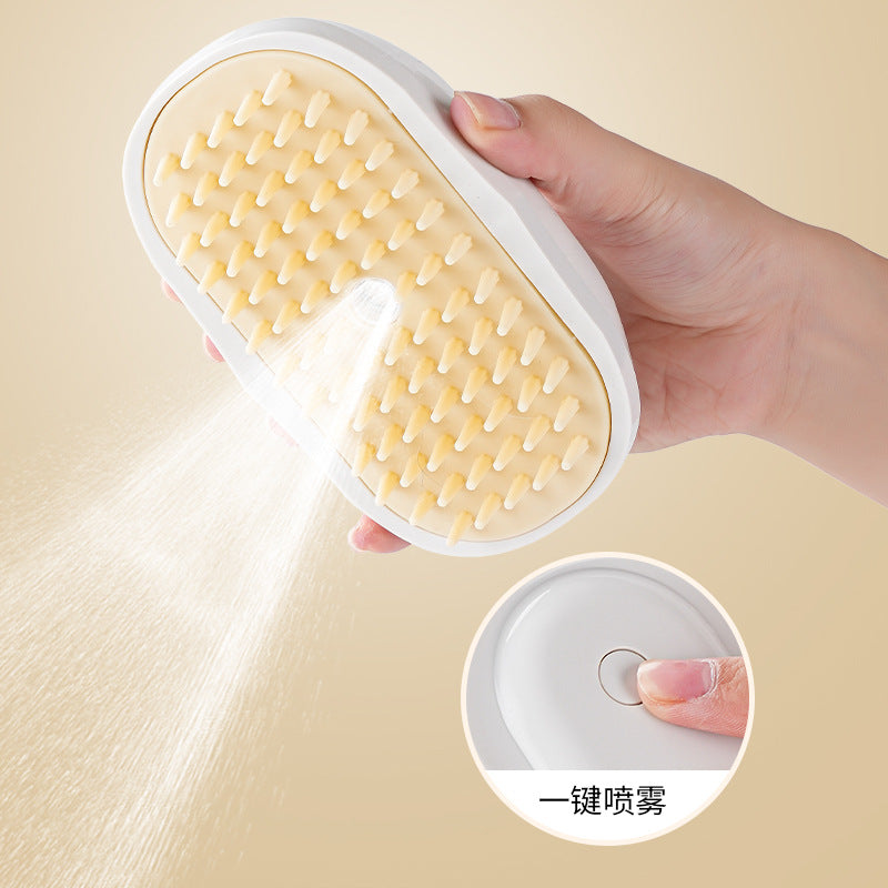 Pet Cat Dog Essence Spray Brush Cat Dog Electric Artifact Charging Hair Comb Floating Hair Removal Comb