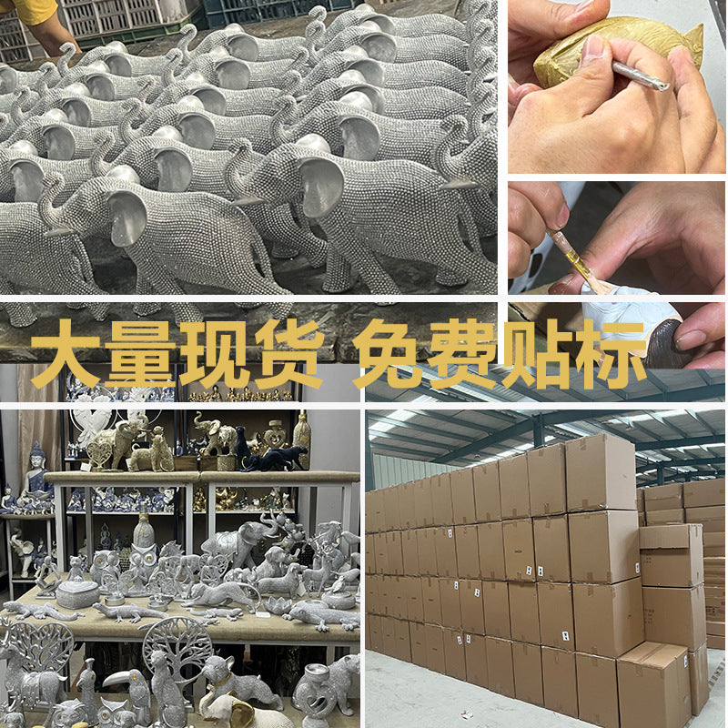 Cross-Border Amazon New Product European Modern Simple Christmas Node Beads Elk Party Decoration Wholesale Creative