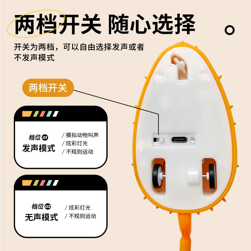 Amazon Electric Silicone Mouse Remote Control Smart Cat Fun Bite Automatic Cat Toy Supplies
